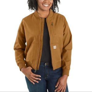Brown utility Carhartt jacket